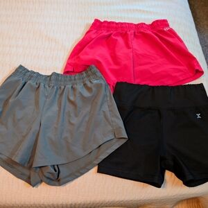 Girl's Athletic Shorts Set